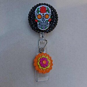 Sugar Skull Badge Reel